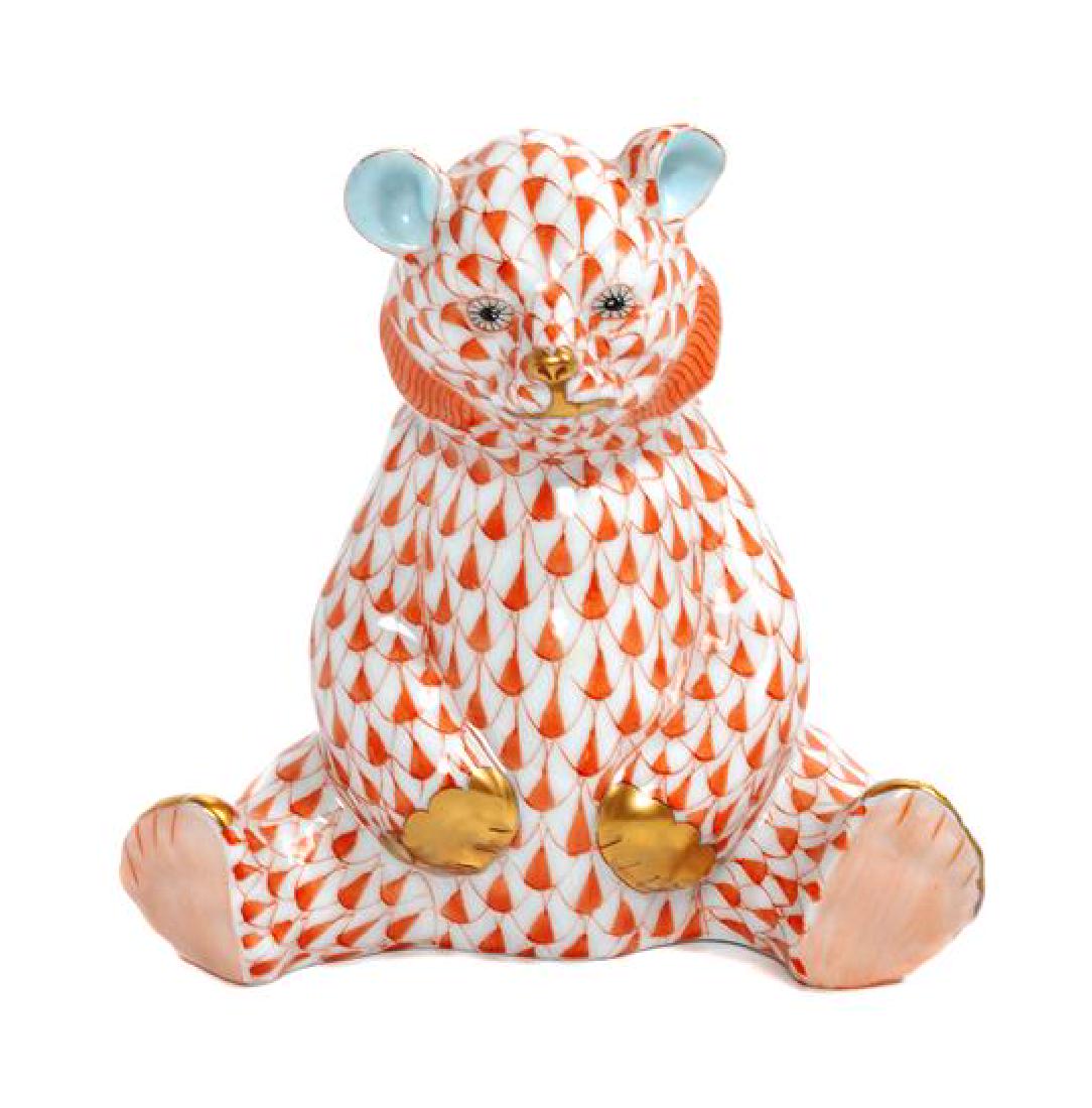 * A Herend Porcelain Figure Height 3 1/2 inches. (1 of 1)