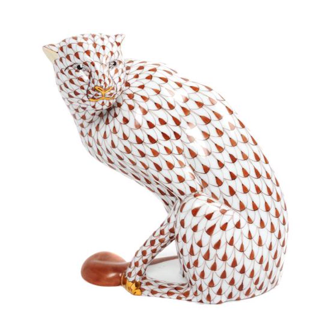 * A Herend Porcelain Figure Width 5 1/2 inches. (1 of 1)