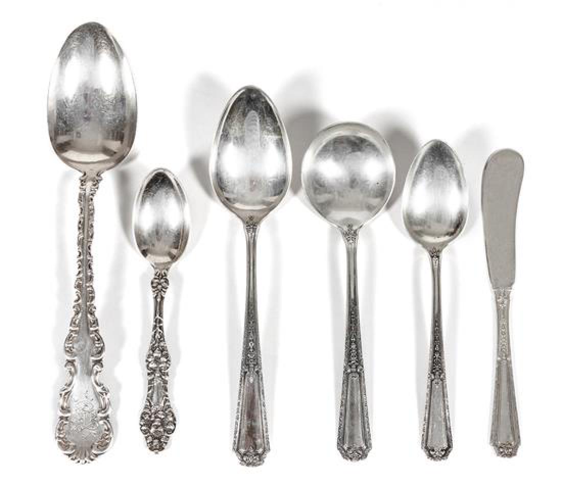 A Group of American Silver Table Utensils, Whiting Mfg. (1 of 1)