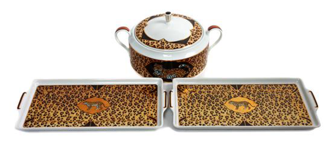 * A Group of Lynn Chase Porcelain Table Articles Width (1 of 1)