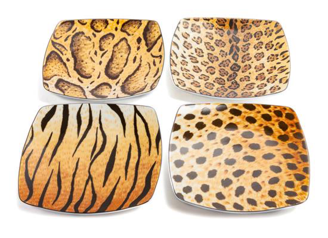 * Twelve Lynn Chase Canape Plates Width 7 inches. (1 of 1)