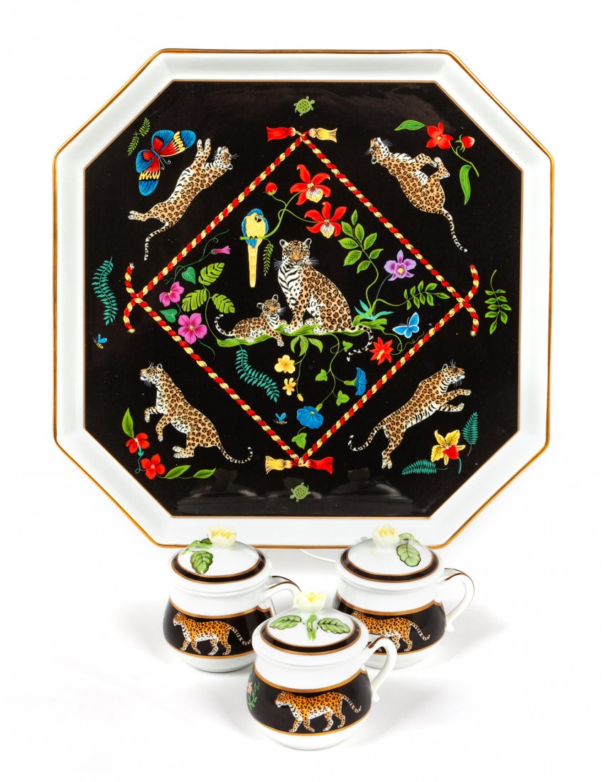 * Thirteen Lynn Chase Porcelain Lidded Cups Width of (1 of 1)