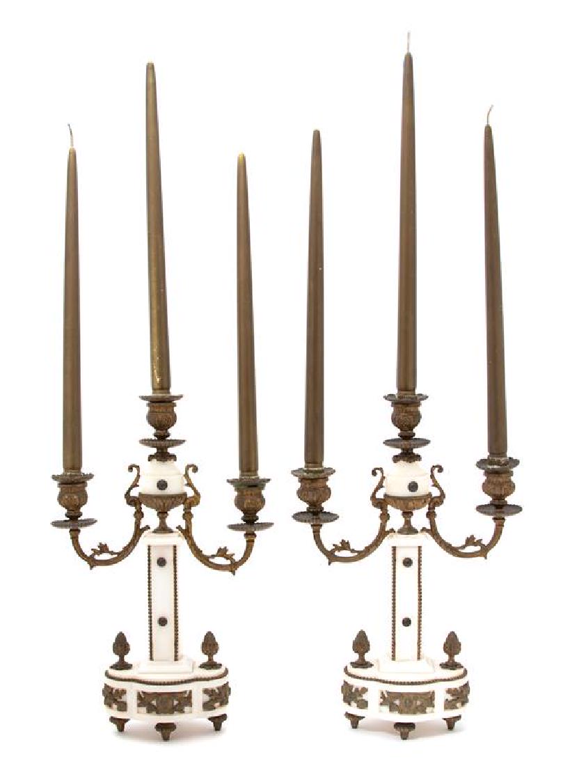 A Pair of Louis XVI Style Gilt Bronze Mounted White (1 of 2)