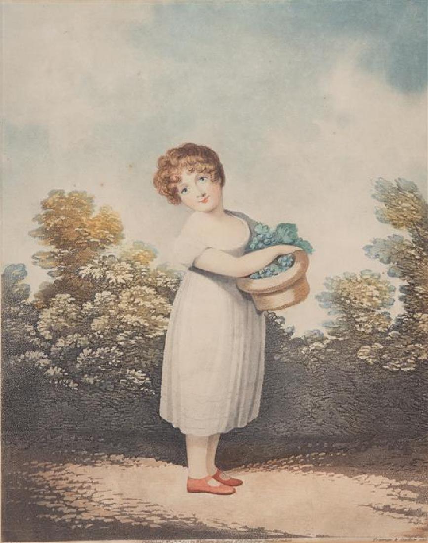 Four Gilt Framed English Stipple Engravings Image 12 x: Four Gilt Framed English Stipple Engravings 19th century including Love and Faith engraved by Anthony Cardon after paintings by Henry Singleton. Image 12 x 8 inches. Estimate $80-120