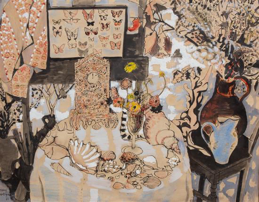 Dany Lartigue, (French, b. 1921), Interior with Shells (1 of 1)