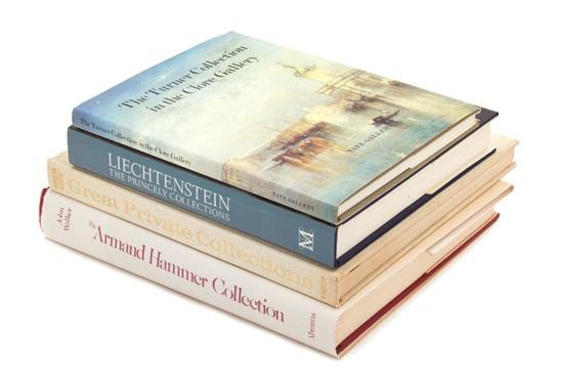 [ART/ANTIQUE COLLECTIONS]: [ART/ANTIQUE COLLECTIONS] The Turner Collection in the Clore Gallery, The Tate Gallery; The Armand Hammer Collection, by John Walker, Harry M. Abrams, Inc., inscribed by Armand Hammer; Great Private C