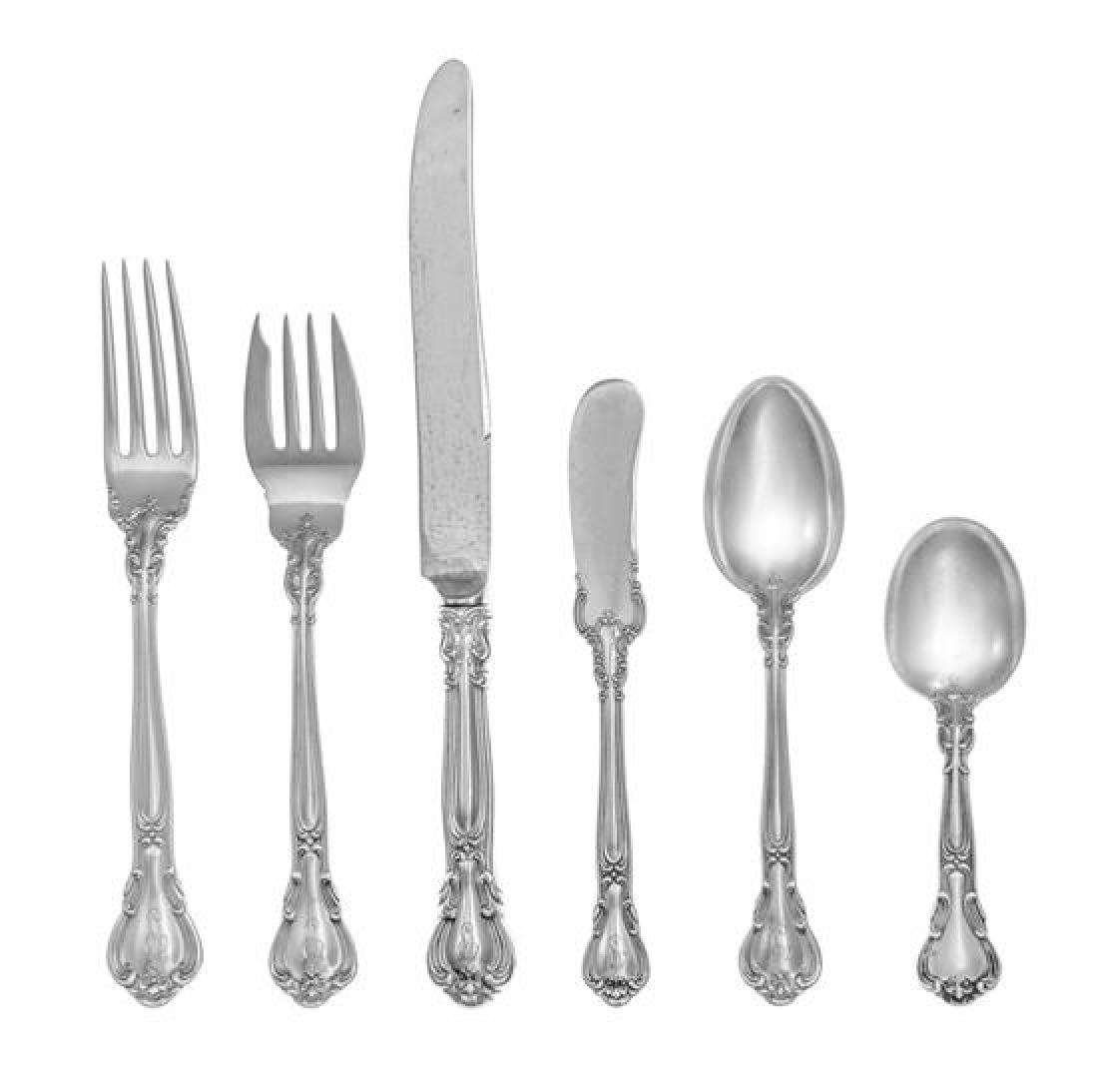 An American Silver Flatware Service, Gorham Mfg. Co., (1 of 2)