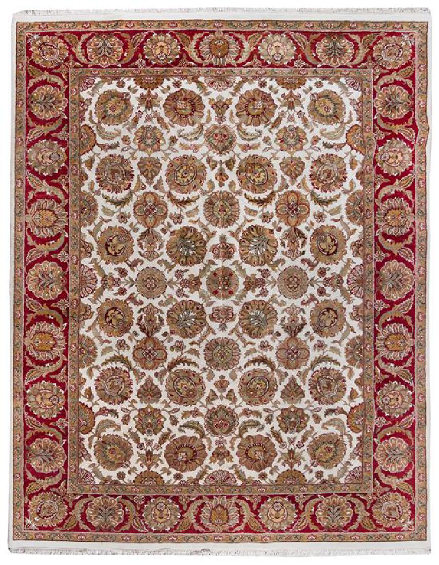 An Agra Wool Rug 11 feet 10 inches x 9 feet. (1 of 1)