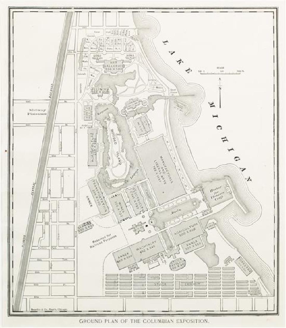 [COLUMBIAN EXPOSITION]. A group of 3 Columbian (1 of 2)