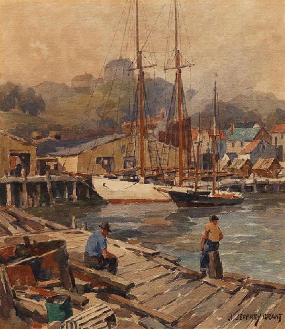 James Jeffrey Grant, (American, 1883-1960), Harbor (1 of 1)