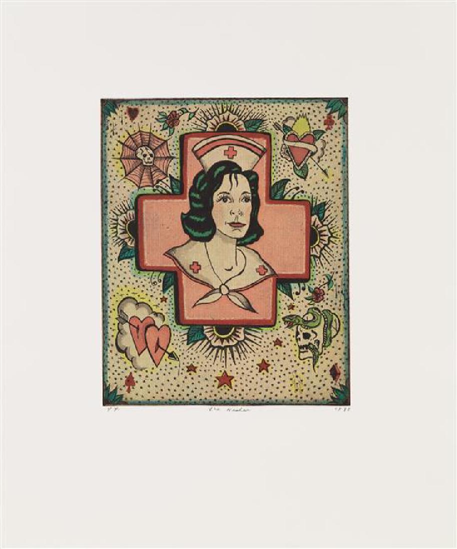 Tony Fitzpatrick, (American, b. 1958), The Healer, 1993 (1 of 1)