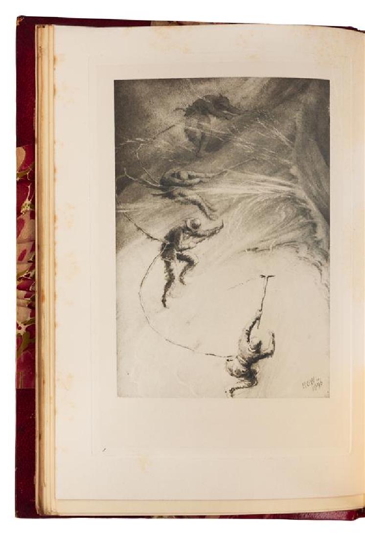 FITZGERALD, Edward Arthur (1871-1931). Climbs in the: FITZGERALD, Edward Arthur (1871-1931). Climbs in the New Zealand Alps. Being an Account of Travel and Discovery. London: T. Fisher Unwin, 1896. 8vo (235 x 159 mm). 46 photogravure plates, folding map 