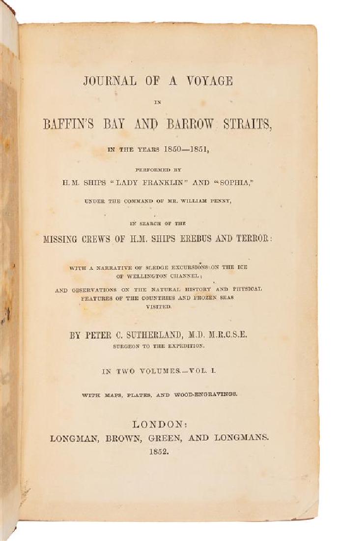 SUTHERLAND, Peter Cormack (1822-1920). Journal of a (1 of 2)