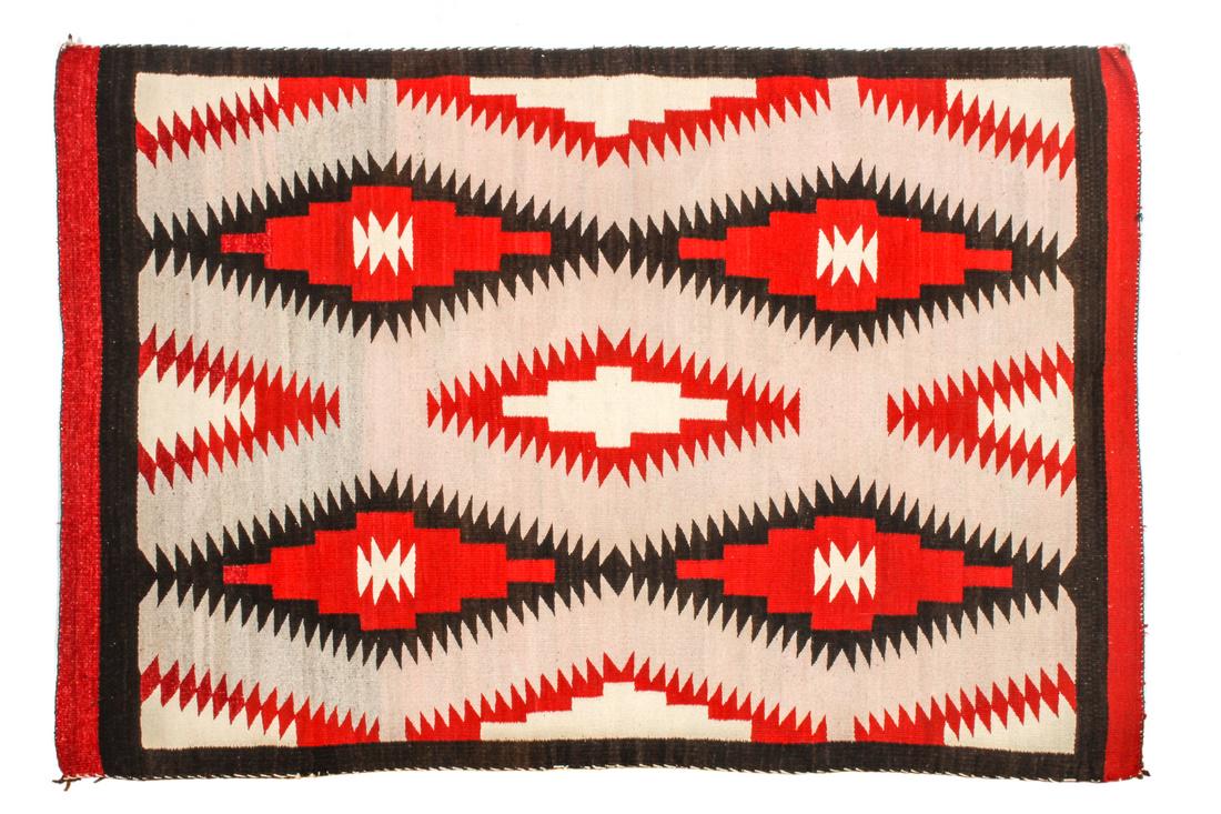 Navajo Crystal Rug 61 x 42 1/2 inches (1 of 1)