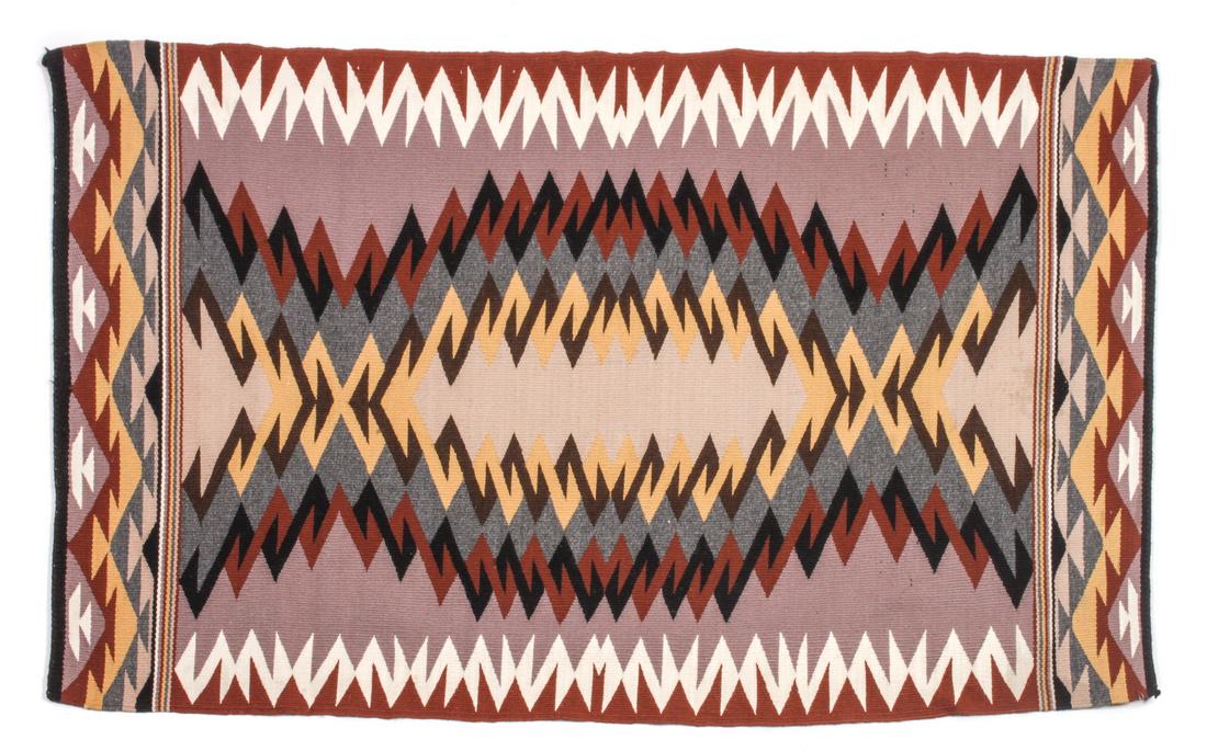Two Southwestern Rugs 29 x 47 inches (1 of 2)