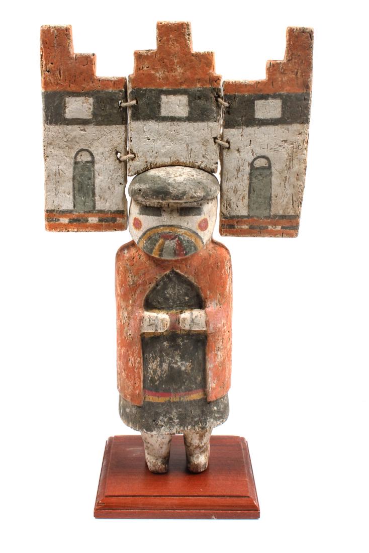 Hopi Polychrome Kachina Height 14 inches (1 of 1)