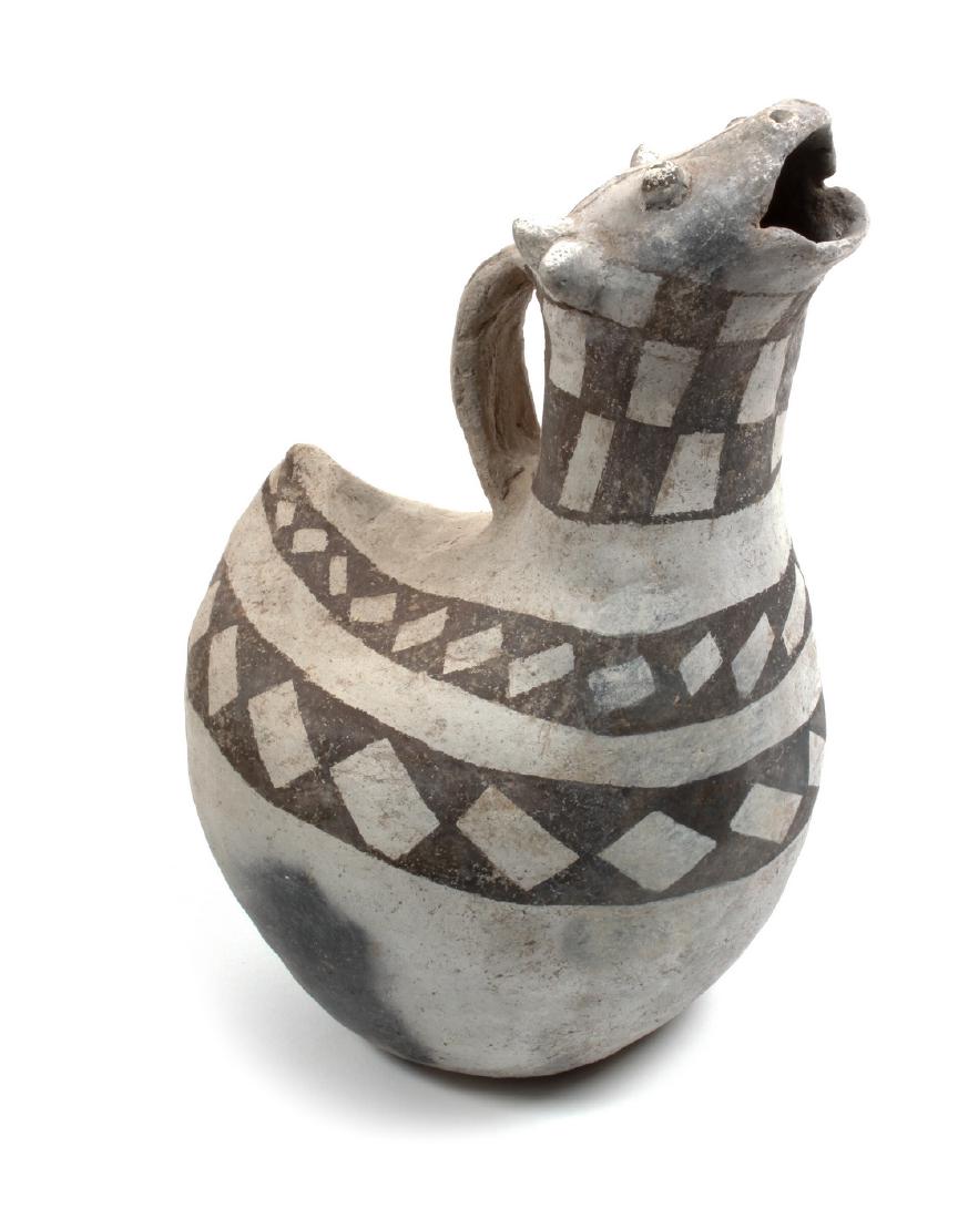 Chaco Red Mesa Effigy Pitcher Height 9 1/2 x length 6 (1 of 1)