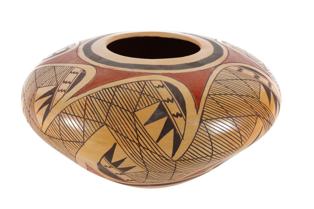 Vernida Polacca Nampeyo (Hopi, b. 1955), Polychrome Jar (1 of 1)