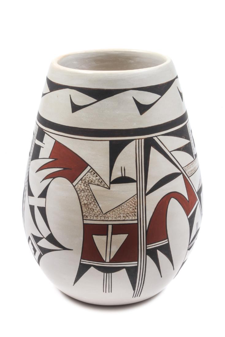 Leona Navasie (Hopi, 20th Century) Polychrome Vase (1 of 1)