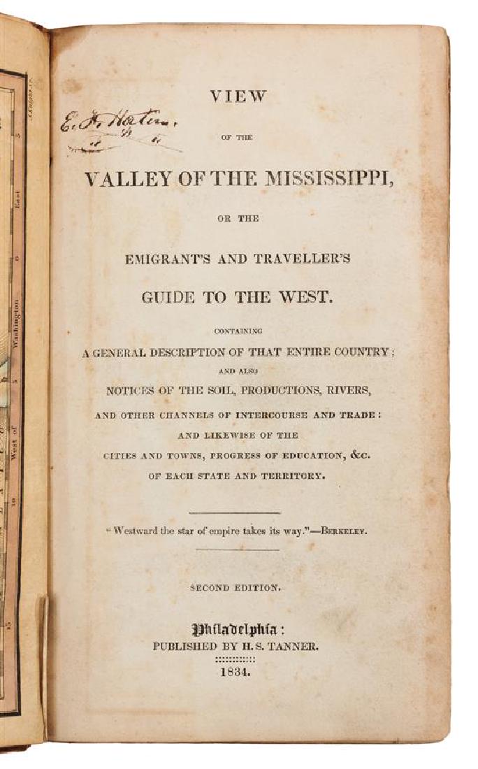 * [BAIRD, Robert. (1798-1863)]. A View of the Valley of (1 of 2)