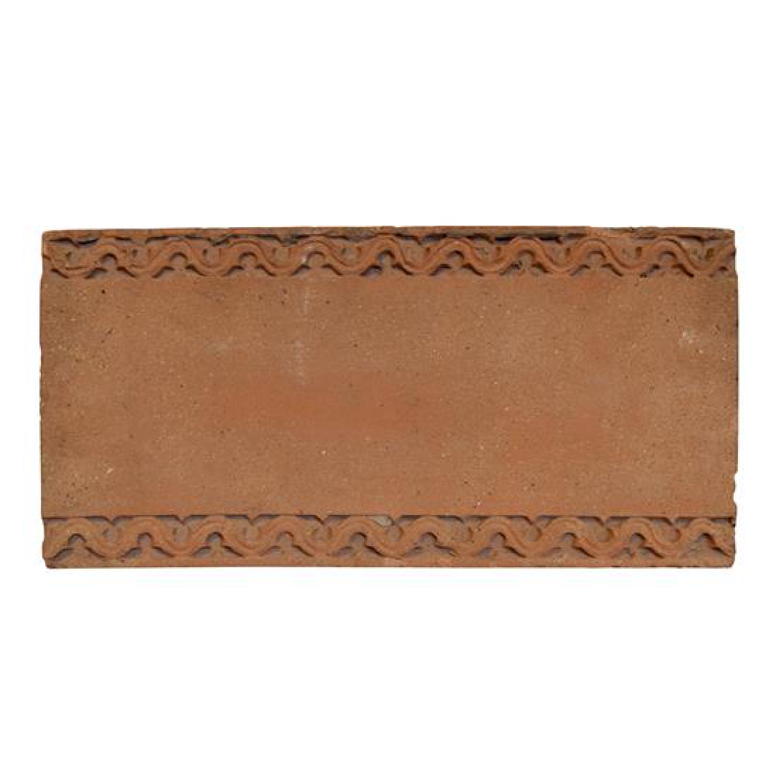 A Frank Lloyd Wright Designed Terra Cotta Fragment from (1 of 2)