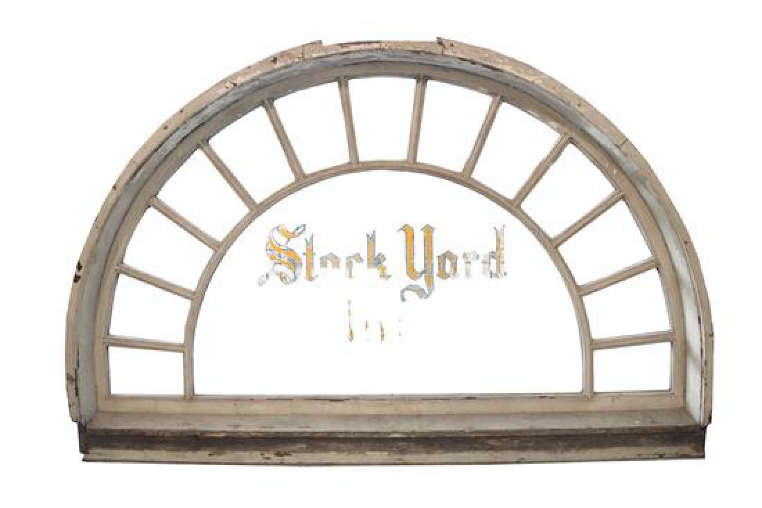 An Entry Transom from the Stock Yard Inn, Chicago, IL. (1 of 3)