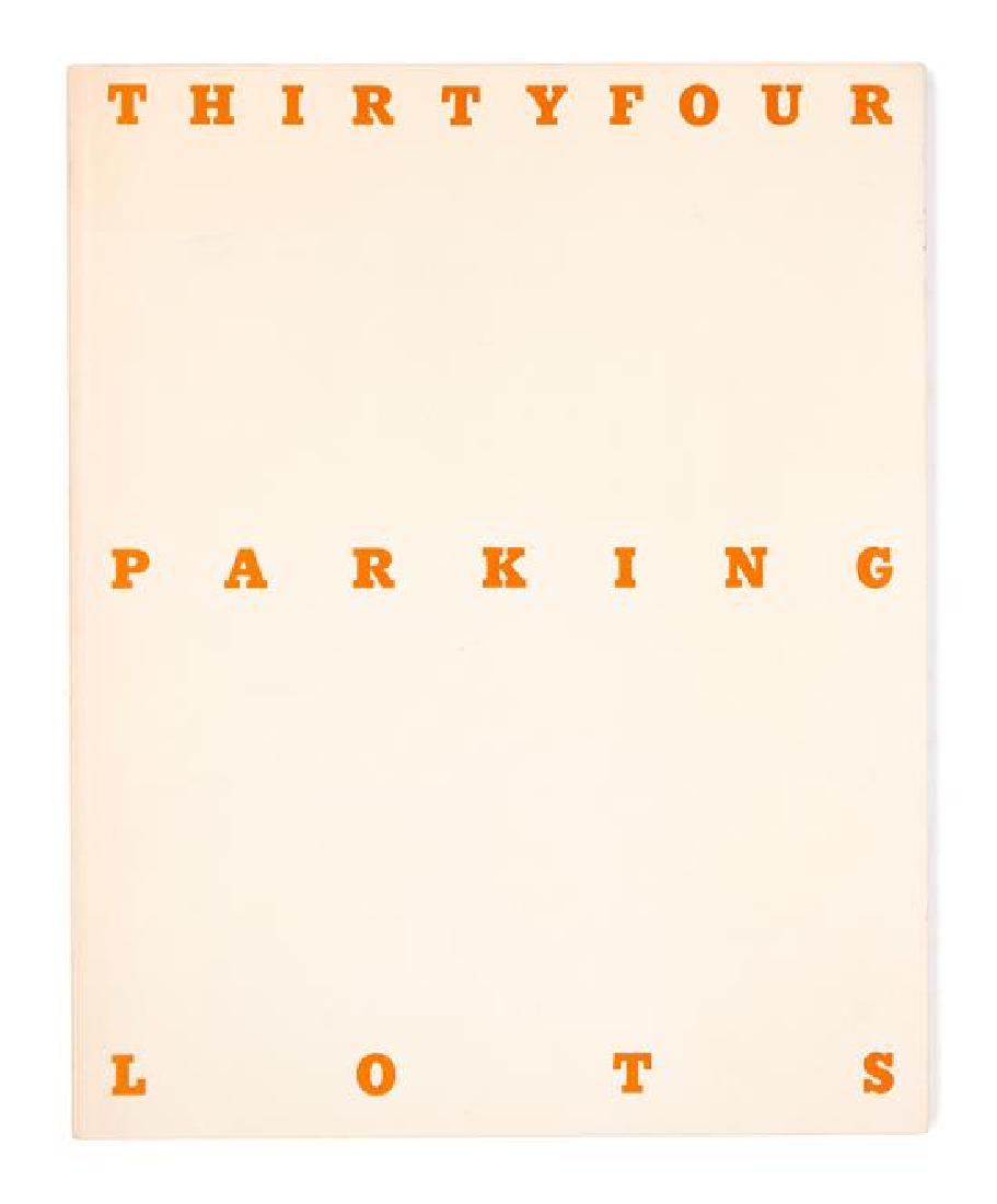 [ARTIST'S BOOK]. RUSCHA, Edward (b.1937). Thirtyfour (1 of 1)