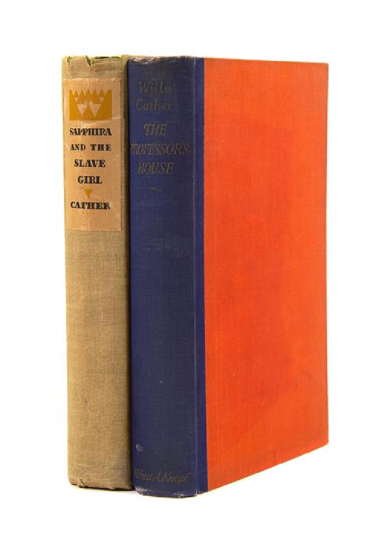 CATHER, Willa (1873-1947). A group of 2 works published (1 of 2)