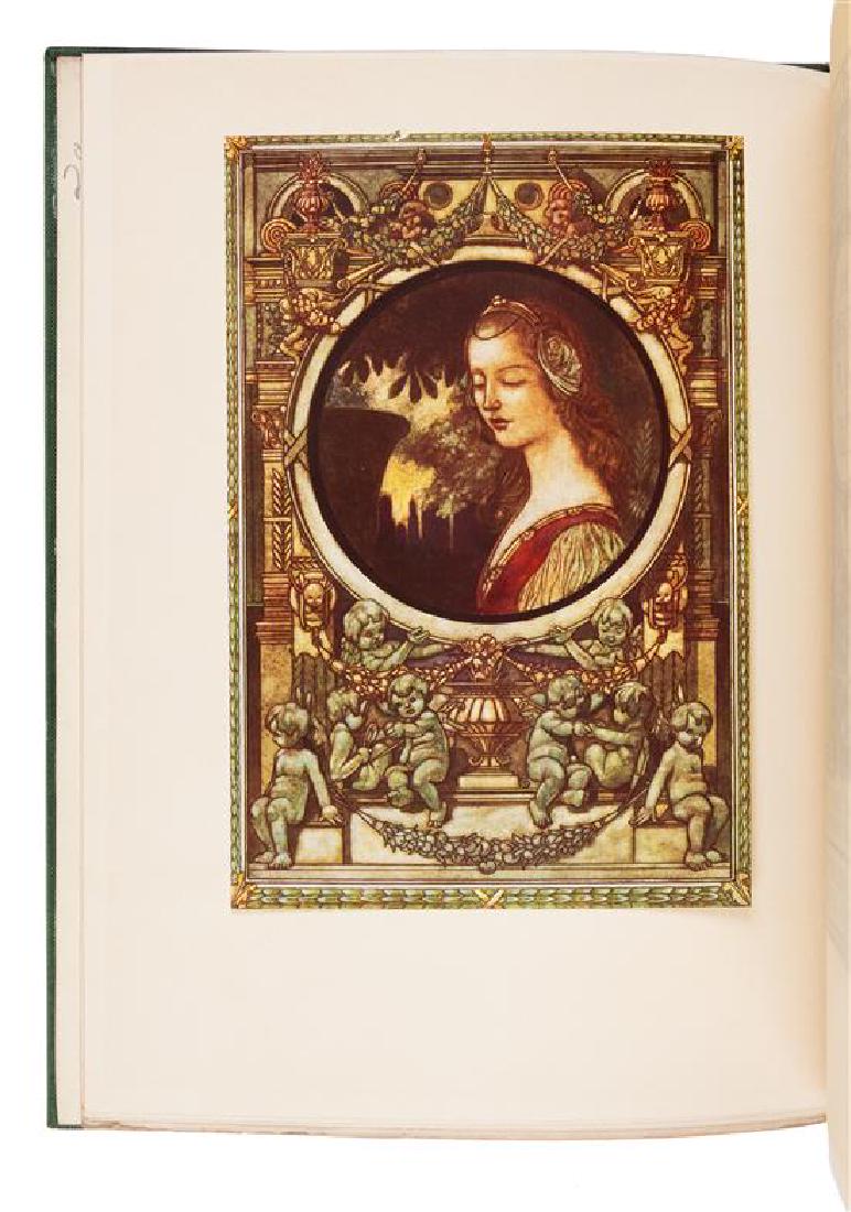 SHELLEY, Percy Bysshe (1792-1822) - ROBINSON, Charles,: SHELLEY, Percy Bysshe (1792-1822) - ROBINSON, Charles, illustrator. The Sensitive Plant. London and Philadelphia: William Heinemann and J. B. Lippincott Co., [ca 1911]. 4to (264 x 196 mm). 18 mounted 