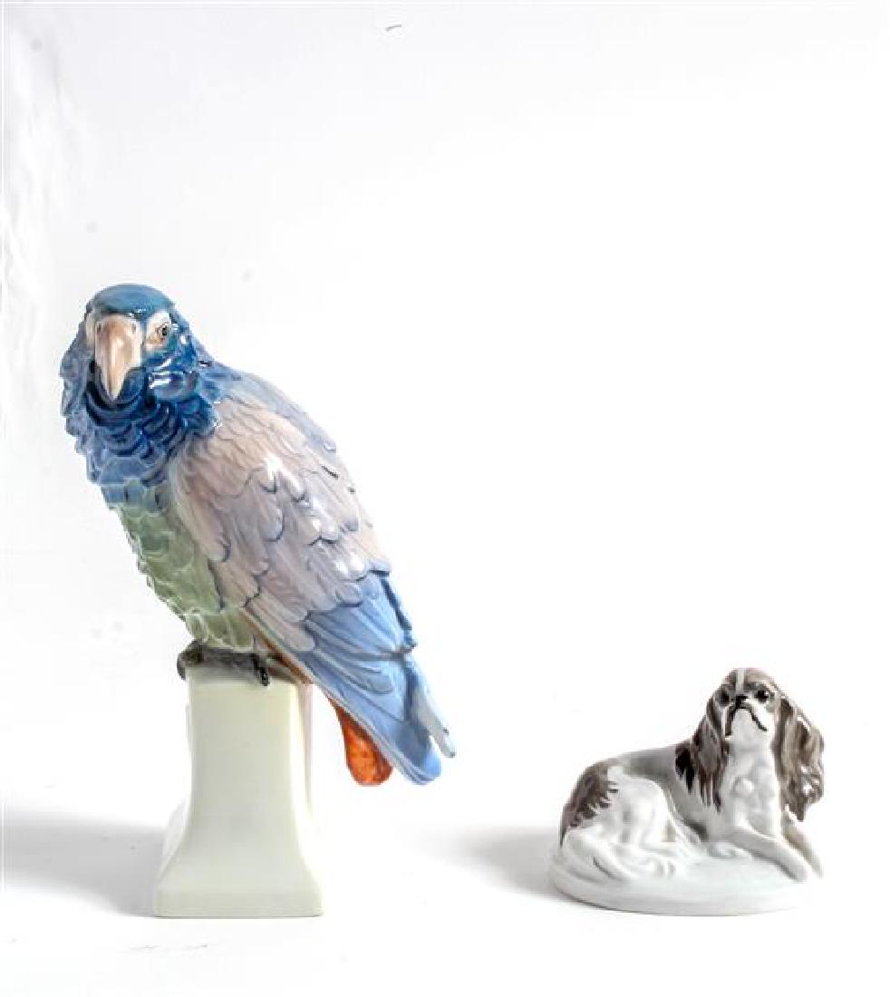 Two Rosenthal Porcelain Figures Height of taller 7 (1 of 1)