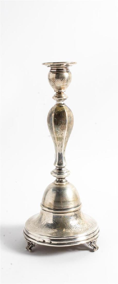 * An Austro-Hungarian Silver Candlestick, Maker's mark (1 of 1)
