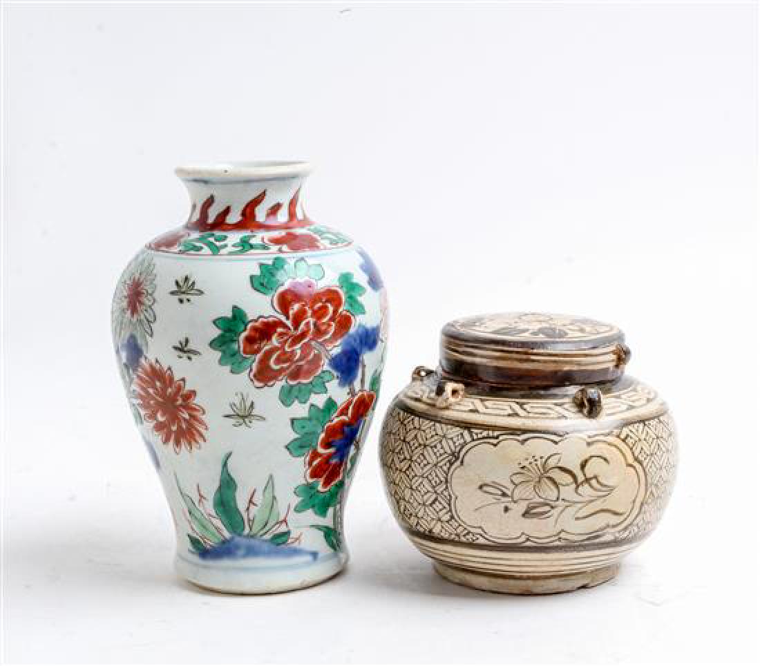* Two Chinese Porcelain Articles Height of taller 7 (1 of 1)