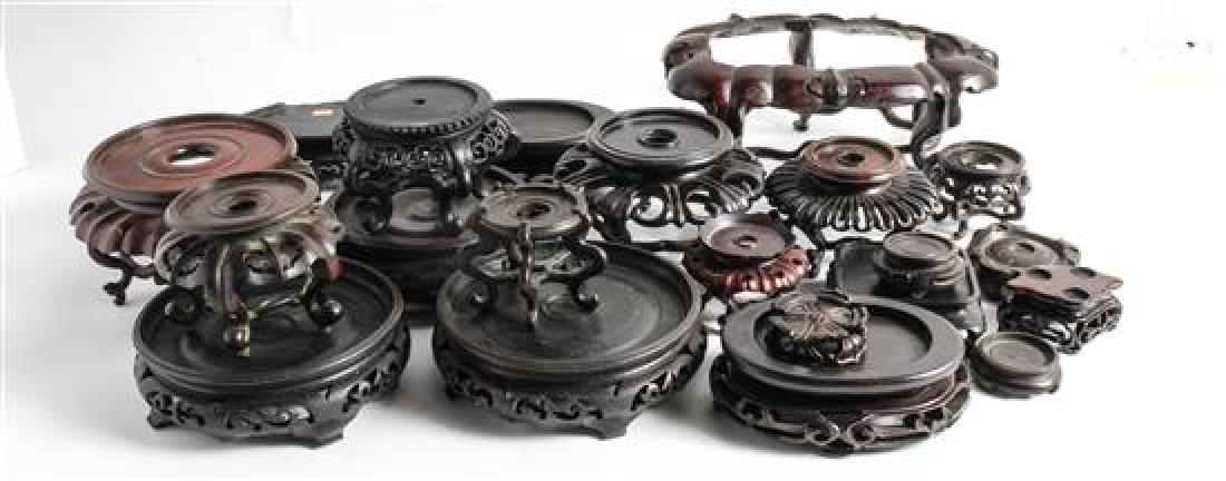 * A Collection of Chinese Hardwood Stands (1 of 1)