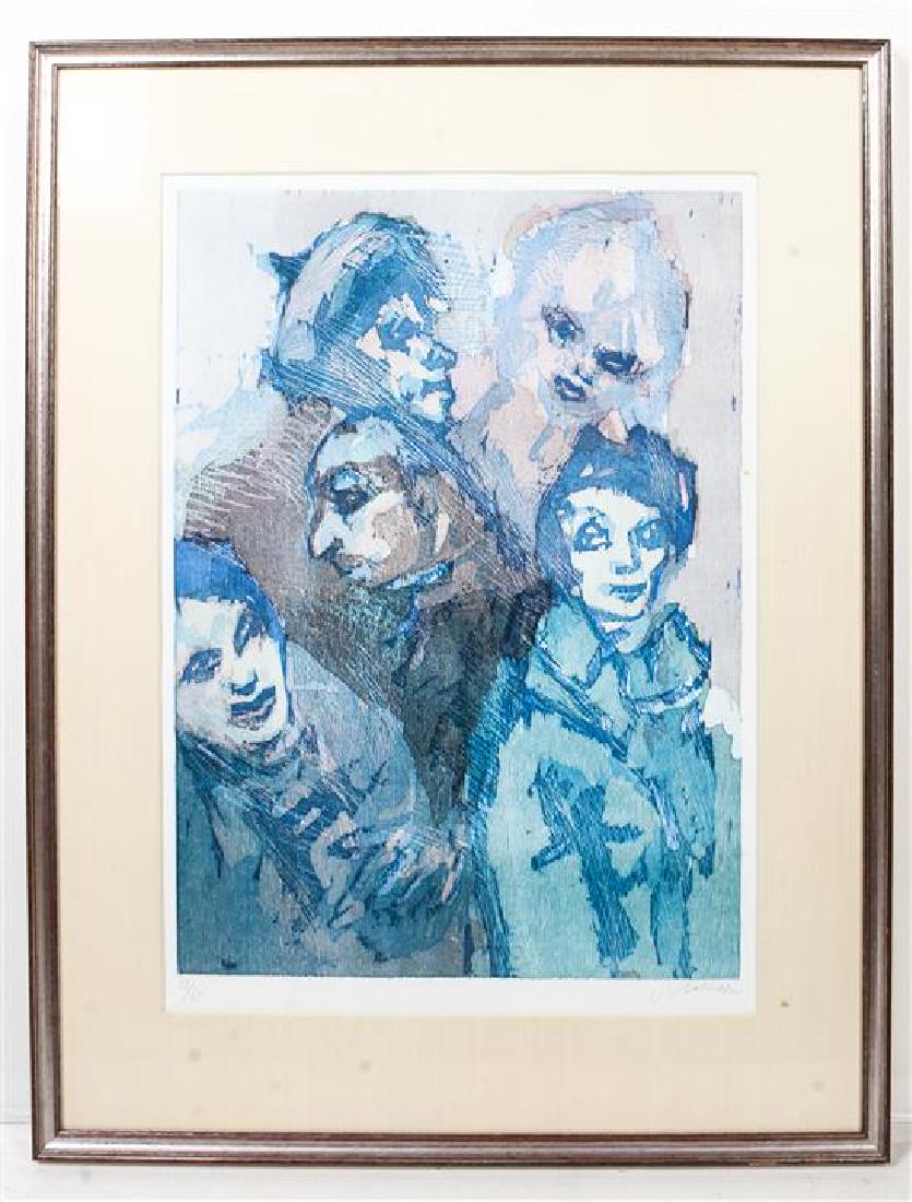 * Mino Maccari, (Italian, 1898-1989), Five Figures (1 of 1)