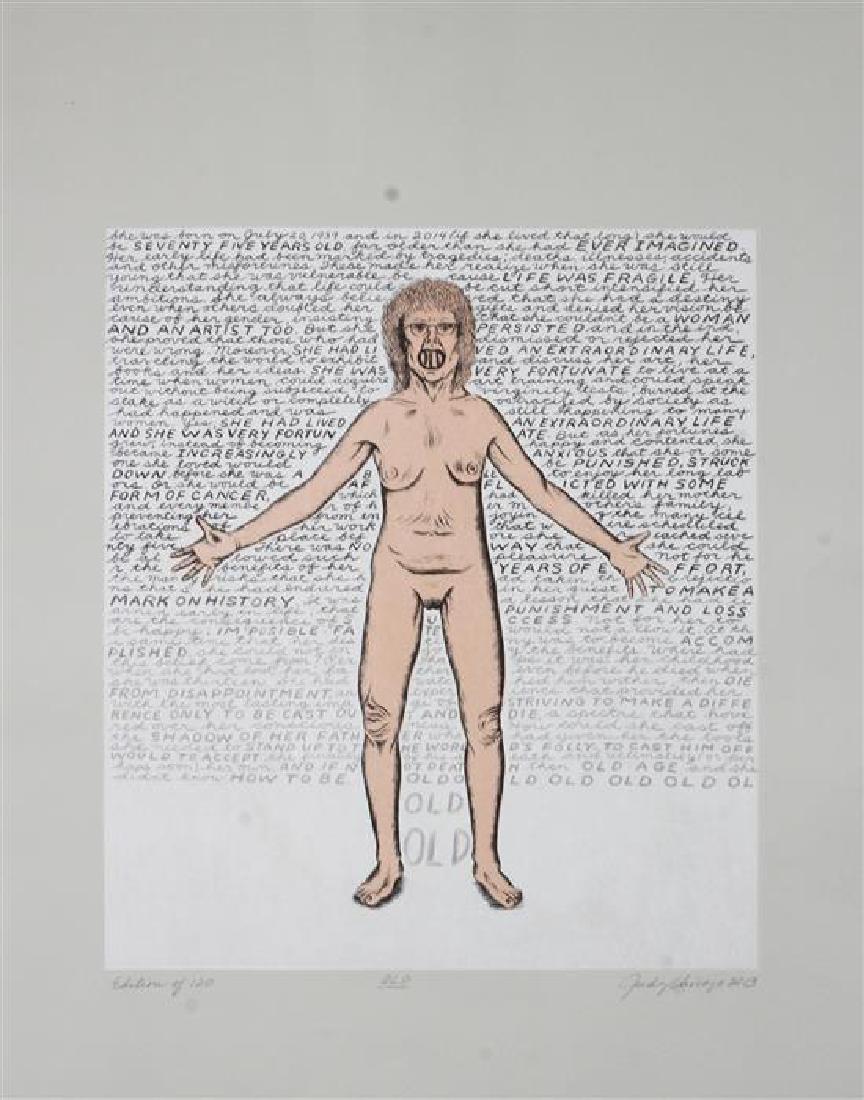 Judy Chicago, (American, b. 1939), Old, 2013 (1 of 1)