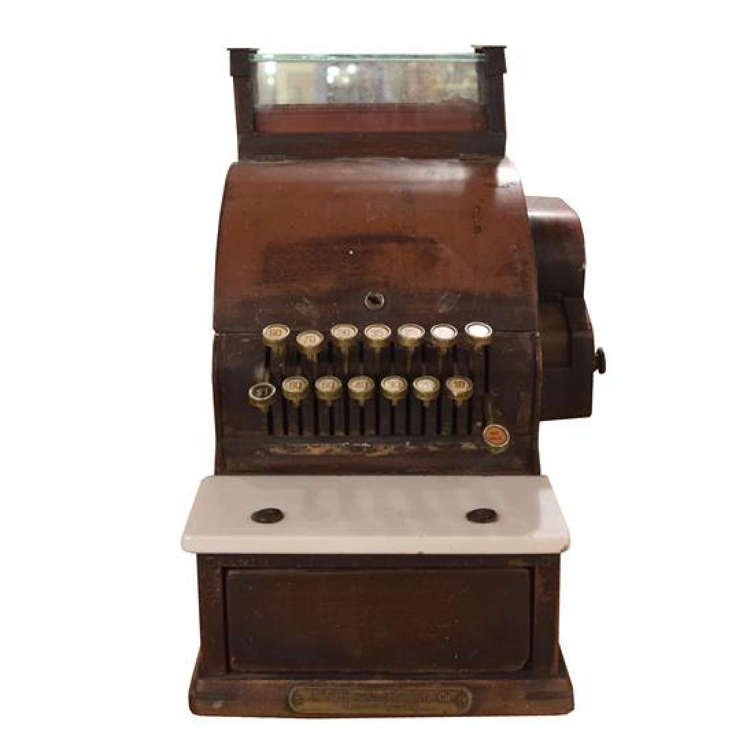 A Cash Register by the National Cash Register Co. 12" W (1 of 5)