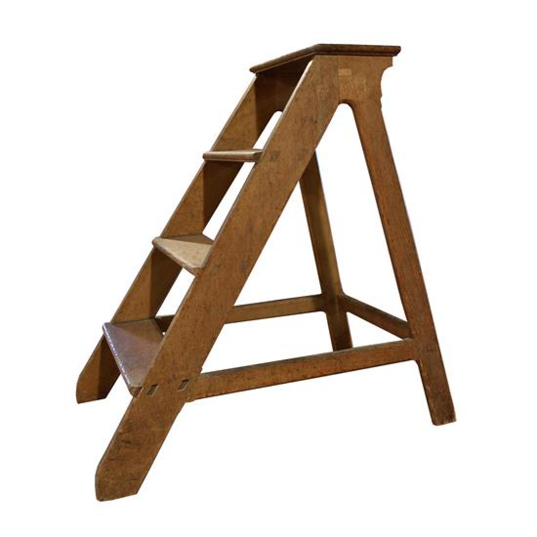A Library Step Ladder from the National Library of (1 of 5)