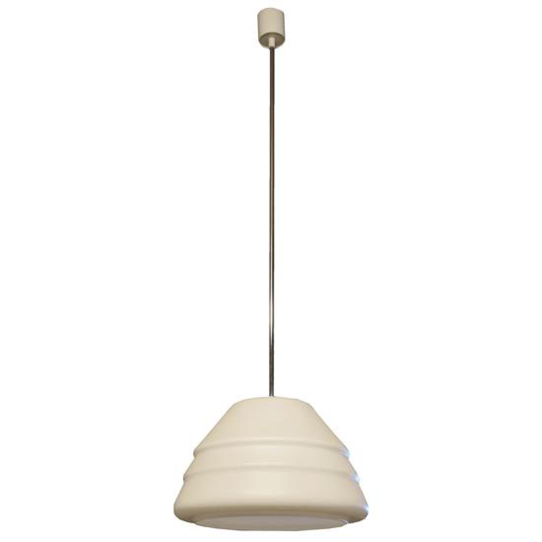 A Mid-Century Light Fixture 16.5" W x 16.5" D x 51" H (1 of 4)