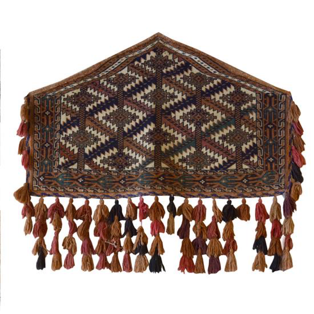 A Camel Saddle Blanket 44" W x 40" H