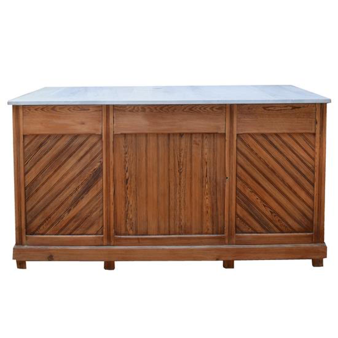 A Pine Bakery Counter 69" W x 31.5" D x 37" H (1 of 5)