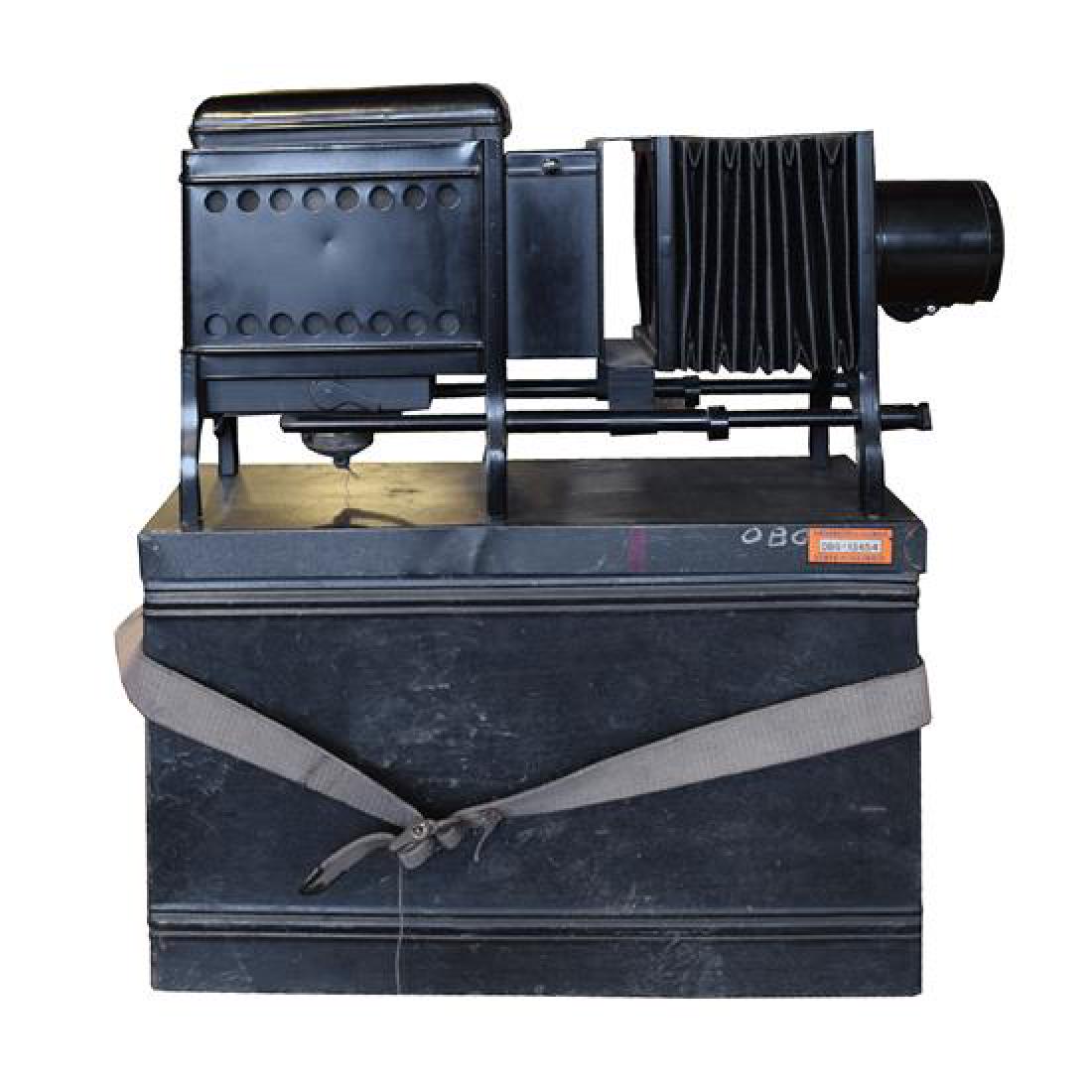 A Slide Projector 17.5" W x 5.5" D x 9" H (1 of 3)