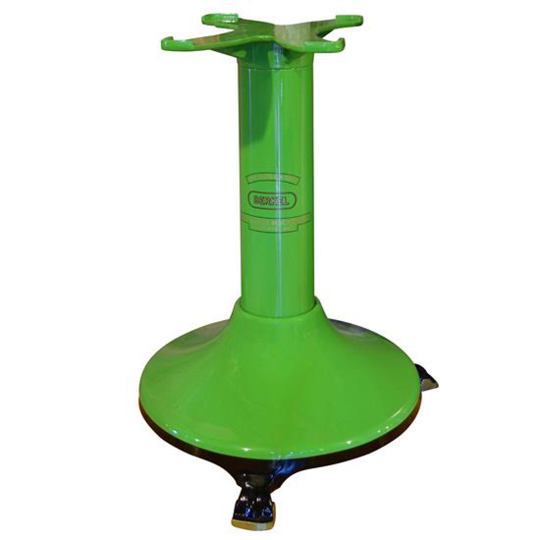 A Painted Iron Berkel Slicer Stand 37" W x 37" D x 18" (1 of 3)