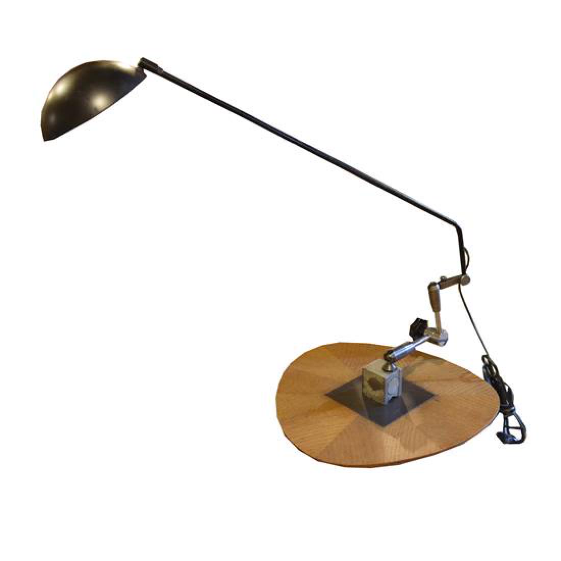 A Mid Century Modern Adjustable Table Lamp 39" W x 16" (1 of 3)