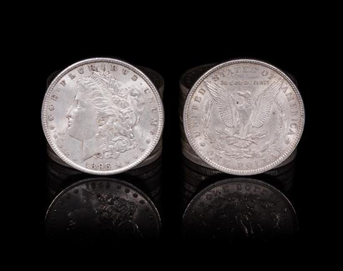 A Group of Twenty United States Morgan Silver Dollar (1 of 1)