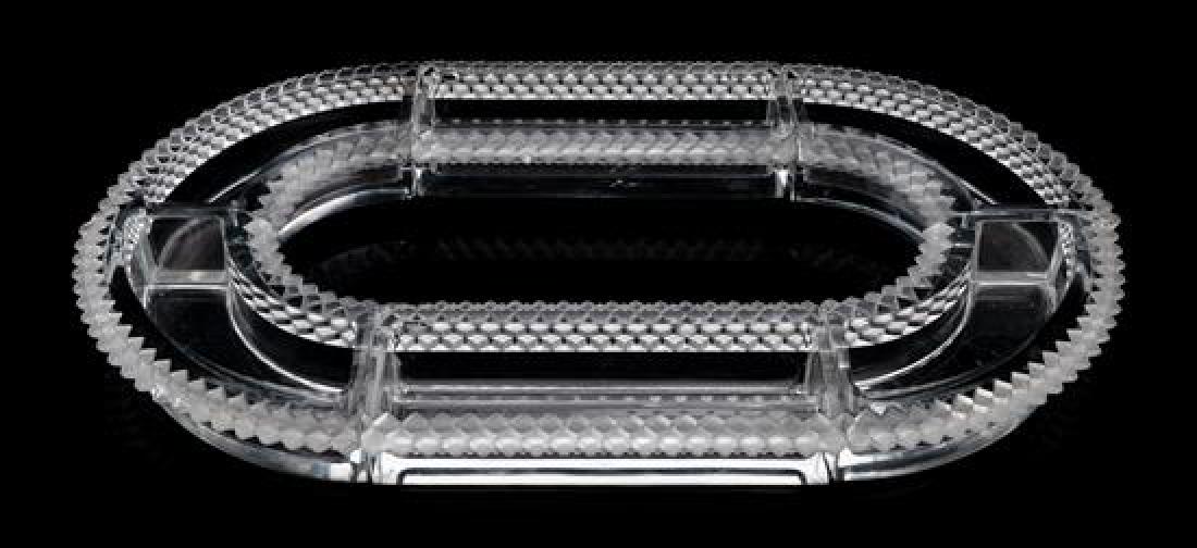 A Lalique Molded and Frosted Glass Table Centre Width (1 of 1)