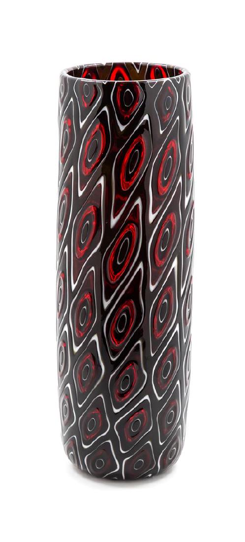 A Murano Glass Vase Height 11 1/4 inches. (1 of 1)