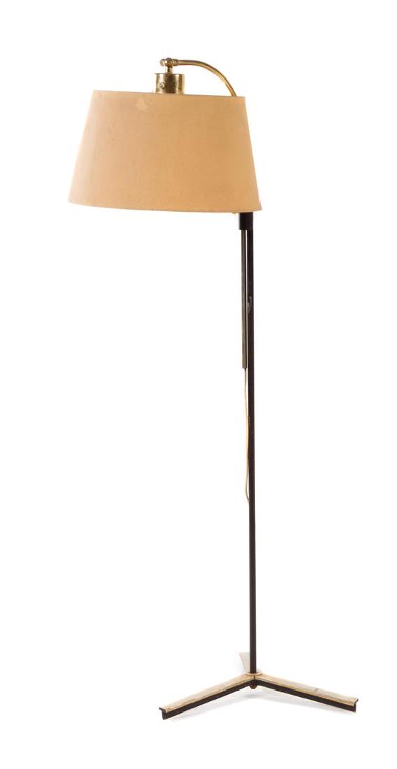 Swedish Floor Lamp, Sweden, c. 1960s, adjustable floor (1 of 1)