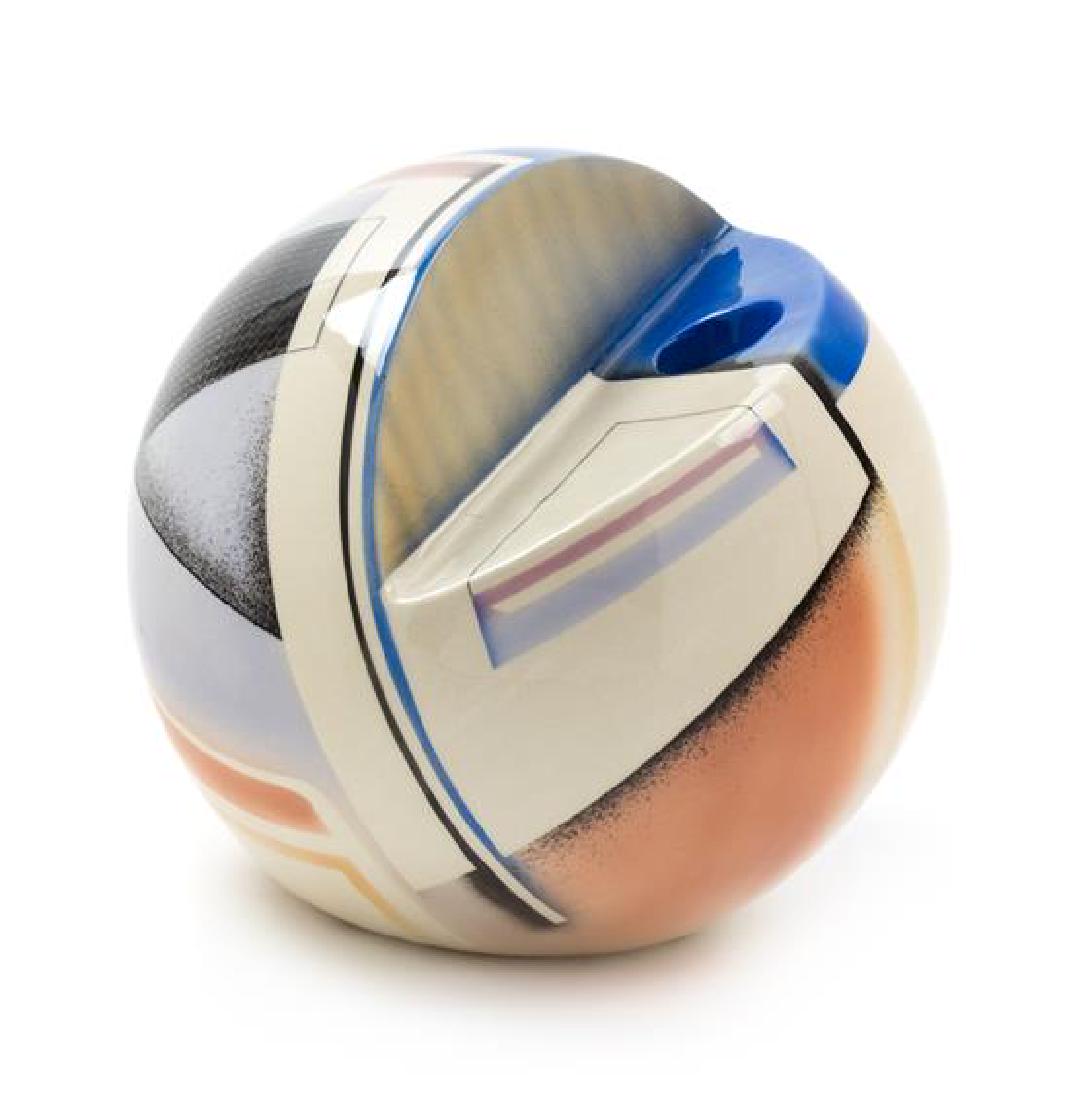 * Tom Hubert, (American), Sphere, c. 1980s (1 of 2)