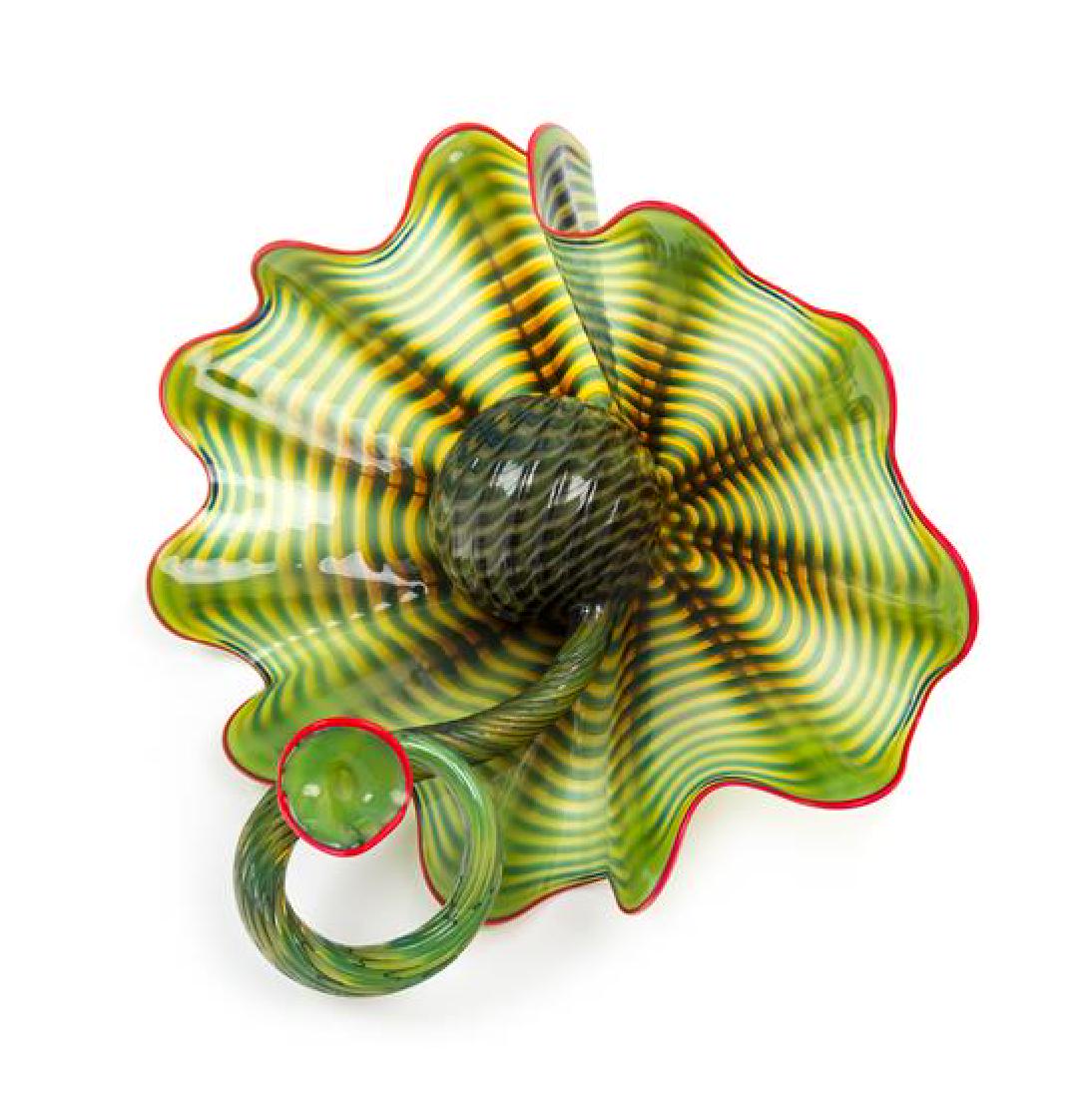 Dale Chihuly, (American, b. 1941), Parrot Green Persian (1 of 2)
