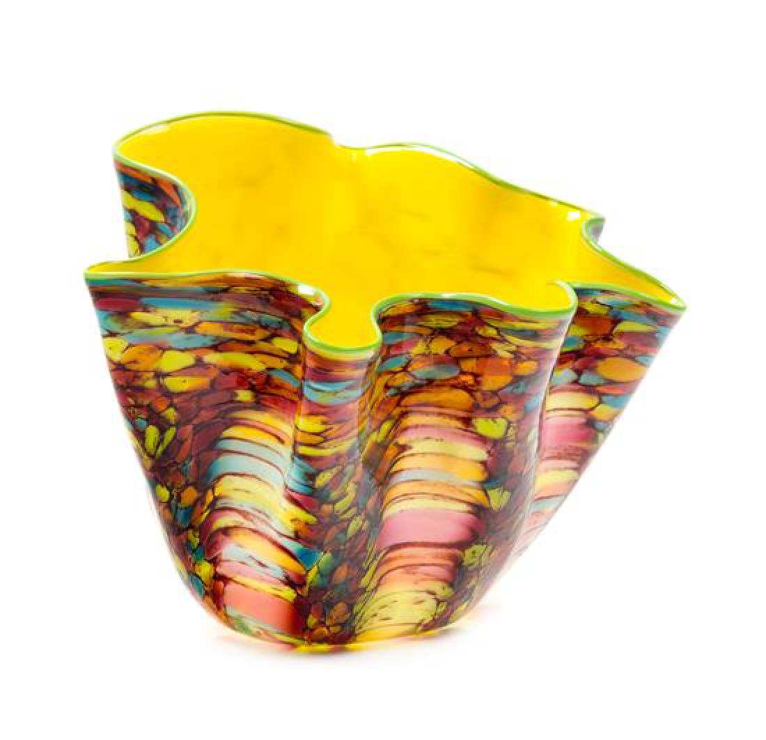 Dale Chihuly, (American, b. 1941), Macchia in Yellow
